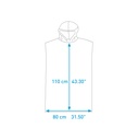 PONCHO SURFLOGIC MICROFIBRA AZUL