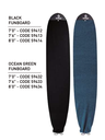 FUNDA TELA FUNBOARD SURFLOGIC 8 OCEAN GREEN