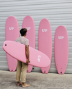 SURFBOARD SOFT HIGH UP 7 ́6 PINK