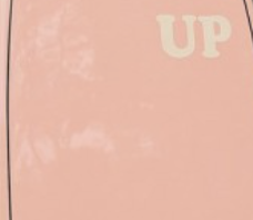 SURFBOARD UP ETERNAL 8'0 BUTTER CREAM/LIVING CORAL