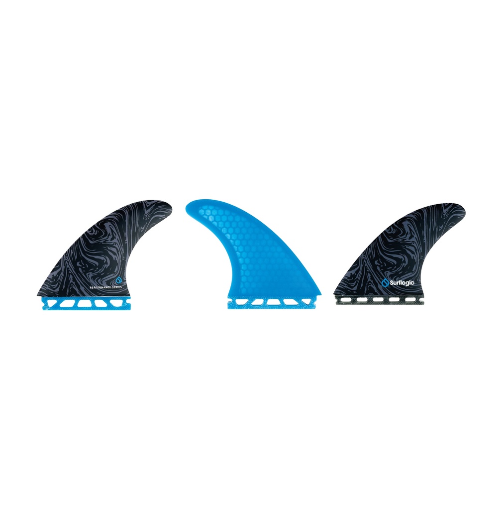 QUILLA THRUSTER PERFORMANCE SERIES L - SINGLE TAB (FUTURES COMPATIBLE) - BLUE