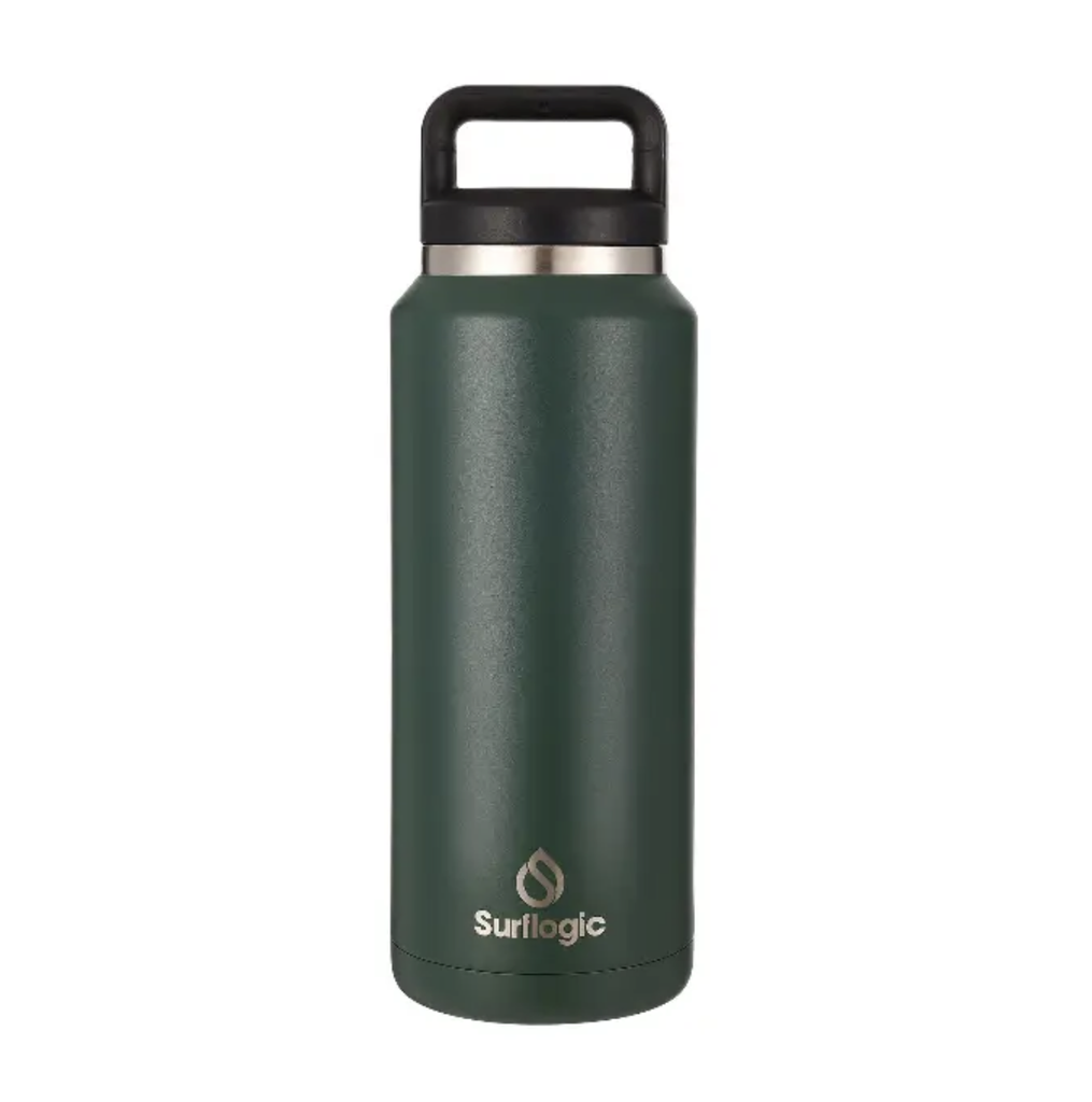 BOTELLA SURFLOGIC  ISOTÉRMICA 1L VERDE