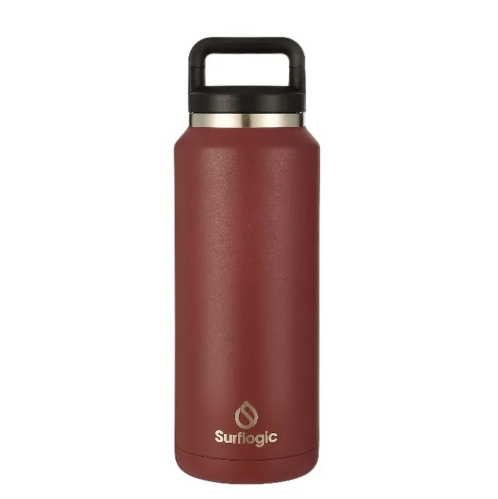 BOTELLA SURFLOGIC  ISOTÉRMICA 1L BURDEOS