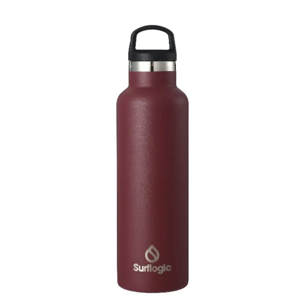 BOTELLA SURFLOGIC 600ML BURDEOS