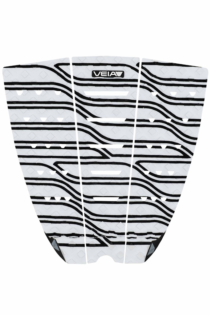 Grip VEIA Explorer Waveform Round Tail 3 Piece Pad - Orbiter White