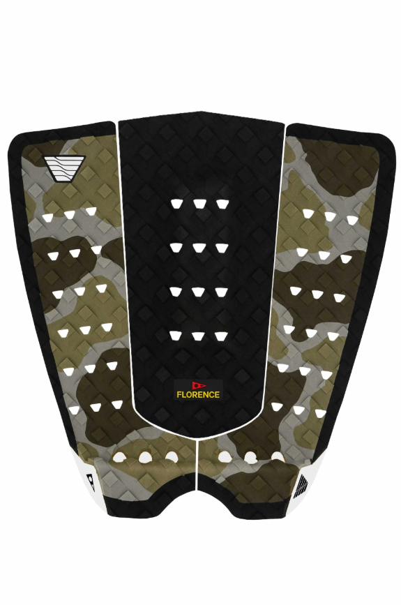 John John Florence Round Tail Remixed Pro Pad - Florence Camo - Night