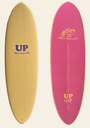 SURFBOARD UP LEE ANN CURREN 6 ́6 YELLOW/PURPLE