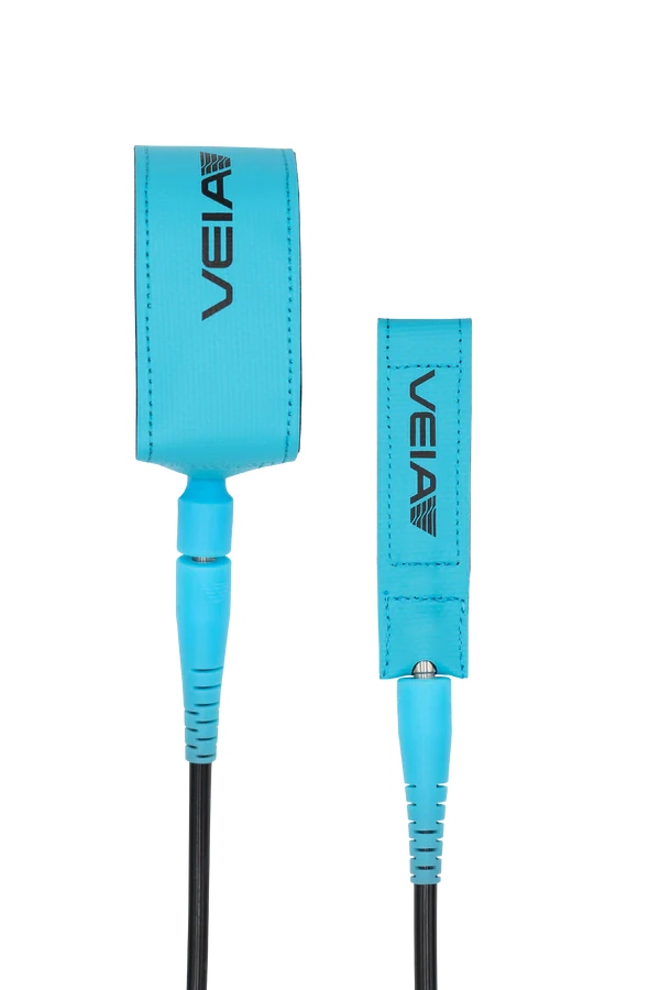 Amarradera VEIA John John Florence Pro 6’ Comp Leash - Bright Blue / Night