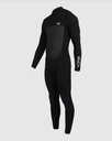 RVCA WETSUIT 3/2 CHEST ZIP F BLK - MT