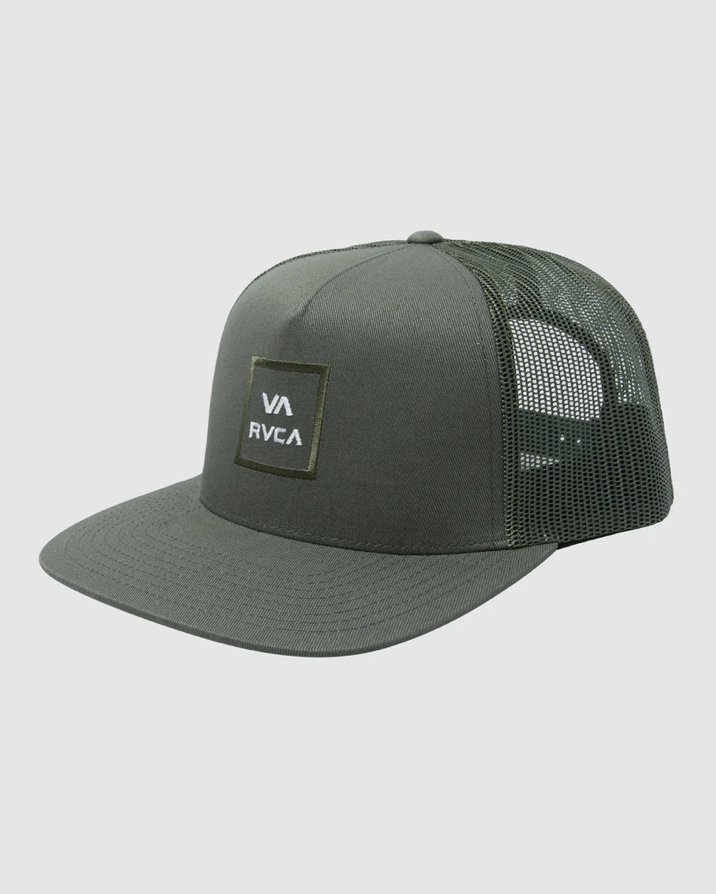 OUTLET GORRA RVCA VA ALL THE WAY GREEN