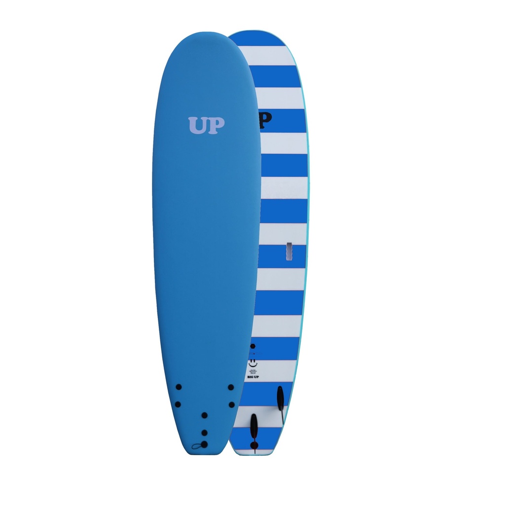 SURFBOARD SOFT BIG UP 8'0 BLUE | WHITE