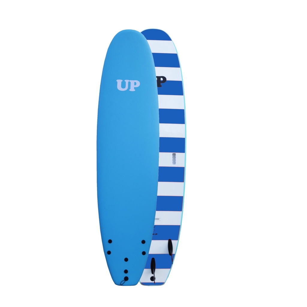 SURFBOARD SOFT HIGH UP 7 ́6 BLUE | WHITE