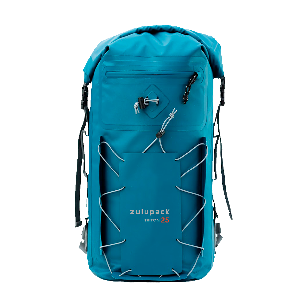 MOCHILA IMPERMEABLE ZULU 25L. CON BOLSILLO DE AGUA