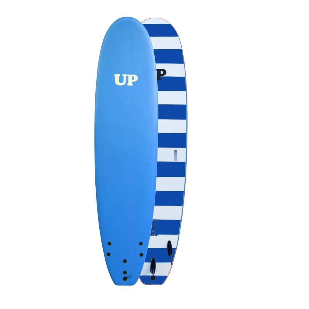 SURFBOARD SOFT LONG UP 8 ́0 BLUE | WHITE