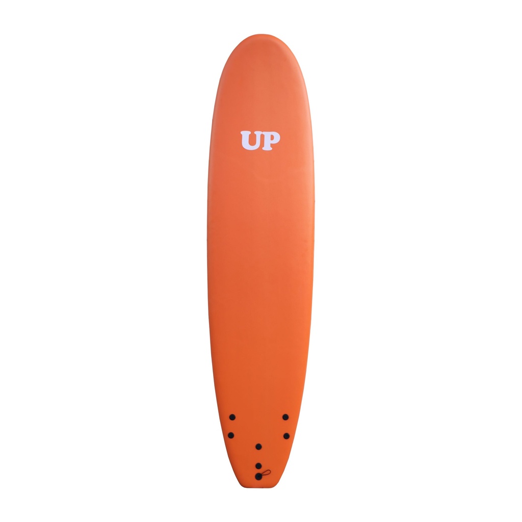 SURFBOARD SOFT LONG UP 8 ́0 ORANGE - WHITE