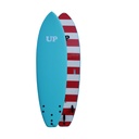 SURFBOARD SOFT WAY UP 7 ́0 AQUA - WHITE