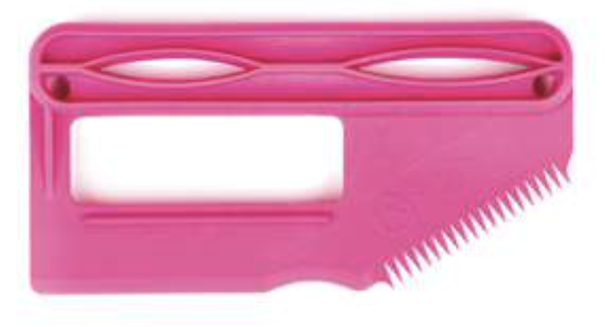 PEINE RASCADOR DE WAX PINK SURFLOGIC