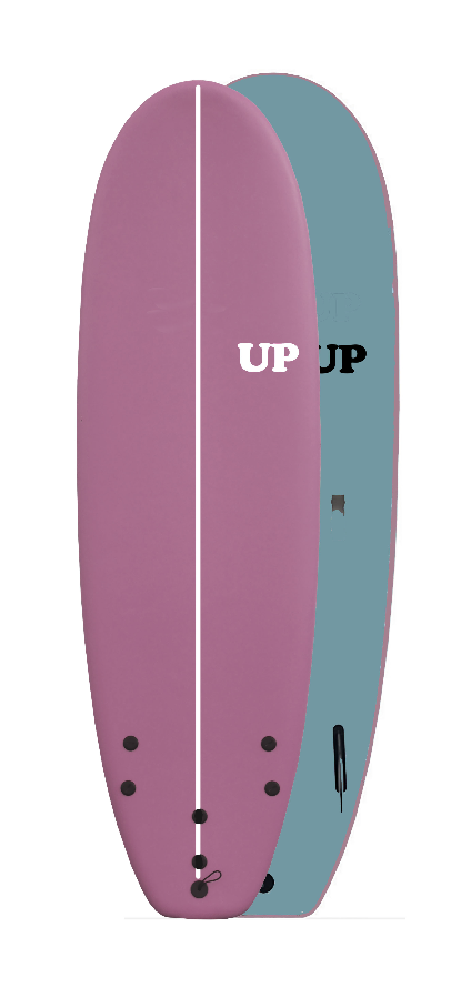 SURFBOARD UP ROUNDED ENJOY 6´6 PINK