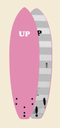 SURFBOARD SOFT WAY UP 7 ́0 PINK