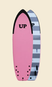 SURFBOARD SOFT GET UP 6 ́6 PINK