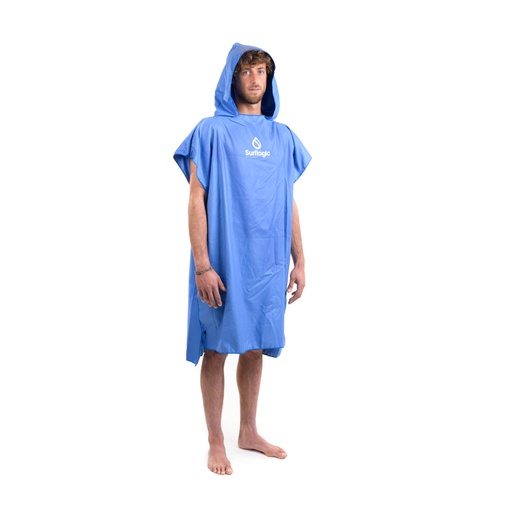 [59860] PONCHO SURFLOGIC MICROFIBRA AZUL