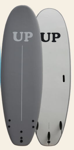 [TLSBUP185] SURFBOARD SOFT MONSTER UP 7,6 GREY/WHITE