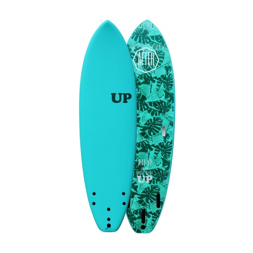 SURFBOARD SOFT WAY UP 7 ́0 AQUA AFTER ESSENTIAL