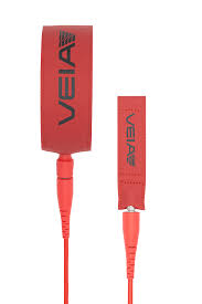 [VJJF6NTRED] Amarradera VEIA John John Florence Pro 6’ Leash - Night / Red