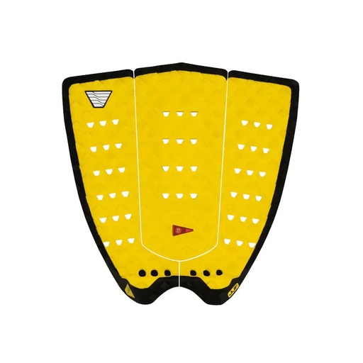 [VTRAJJF01YLWNT] Grip VEIA John John Florence Round Tail Pro Pad - Yellow / Night