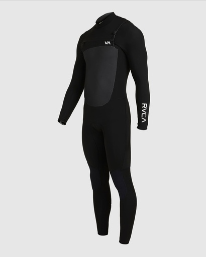 [3613377395258] 3/2 CHEST ZIP F BLK - S