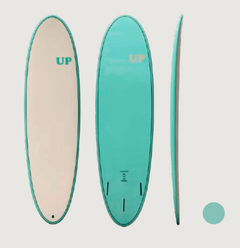 [TLSBUP057] SURFBOARD UP ETERNAL 8'0 BUTTER CREAM/BEACH GLASS