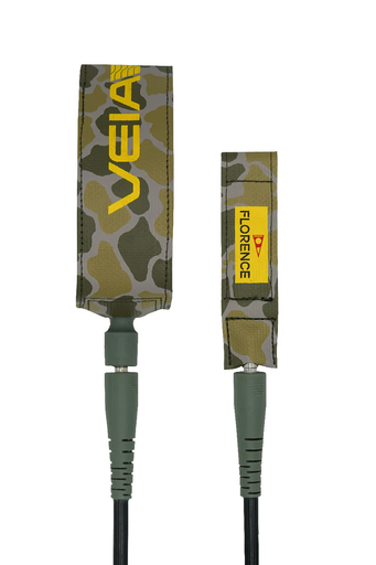 [VJJF6CFLCAMO] John John Florence Pro 6’ Comp Leash - Florence Camo