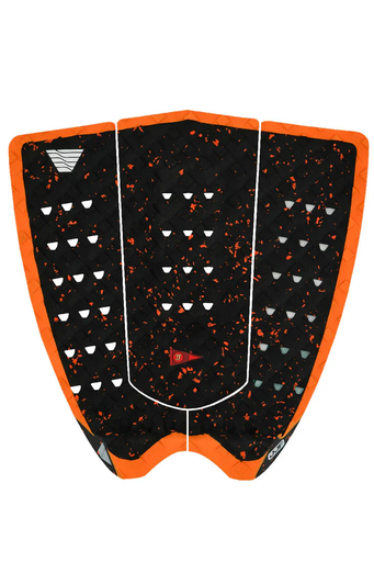 [VTRAJJF01SPJVORANGE] Grip VEIA John John Florence Round Tail Pro Pad - Space / Hi Vis Orange
